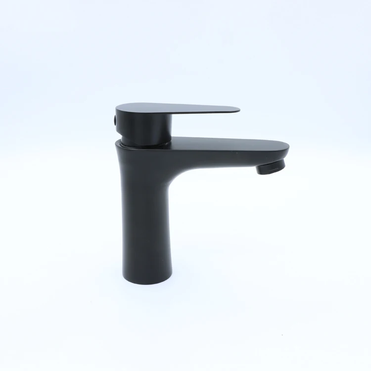SONSILL Black Bathroom Sink 304 Stainless Steel Basin Faucets Single Handle Mixers Water Taps For Bathroom