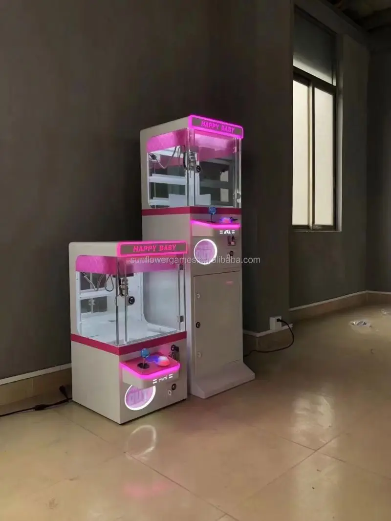 HY Hot Selling Mini Claw Machine Arcade Game Machine New Toy Crane Mini Claw Machine for Shopping Mall