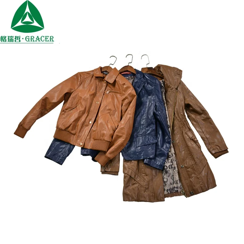Leather Jacket Brand Name Used Clothes Used Clothing In Bulk Premium