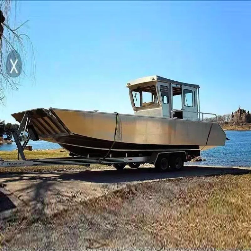 Gospel 9m x 3m Aluminum landing craft  barges for sale