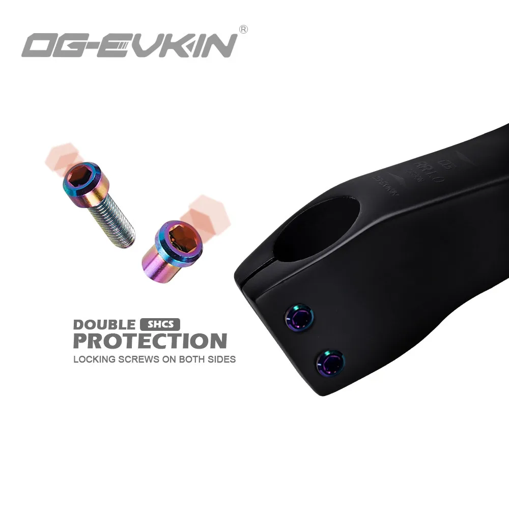OG-EVKIN HB-1000 AERO Carbon Integrated Handlebar 28.6MM Matt Road 400/420/440 Titanium Bicycle Handle bar