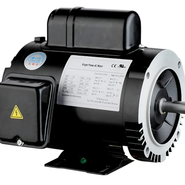 Nema Single Phase 3600rpm 1/3Hp Frame 48c 56c electric motor
