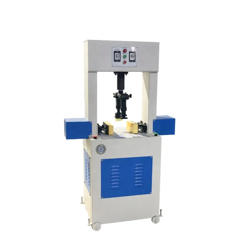 Гидравлическая машина для ламинирования подошвы обуви с верхней фиксацией для тапочек