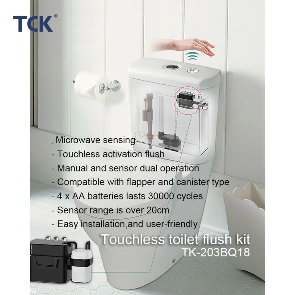 bathroom accessories motion sensor automatic toilet flusher