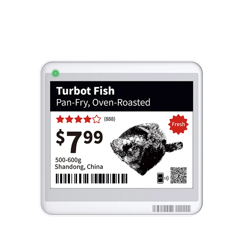 Bluetooth 4,2 дюймовый цифровой ценник для супермаркета с электронными чернилами, электронная ценовая бирка для супермаркета, умная ценовая бирка, умная бирка, автоматическое ценовое устройство