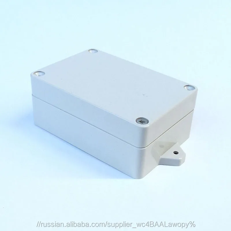 OEM приемлемый настенный IP67 водонепроницаемый 100*68*40 мм ABS панель управления коробка с ушами