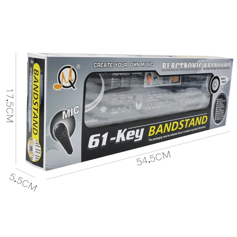 2025 wholesale 61-key rechargeable piano keyboard toys musical instrument pianos for kids