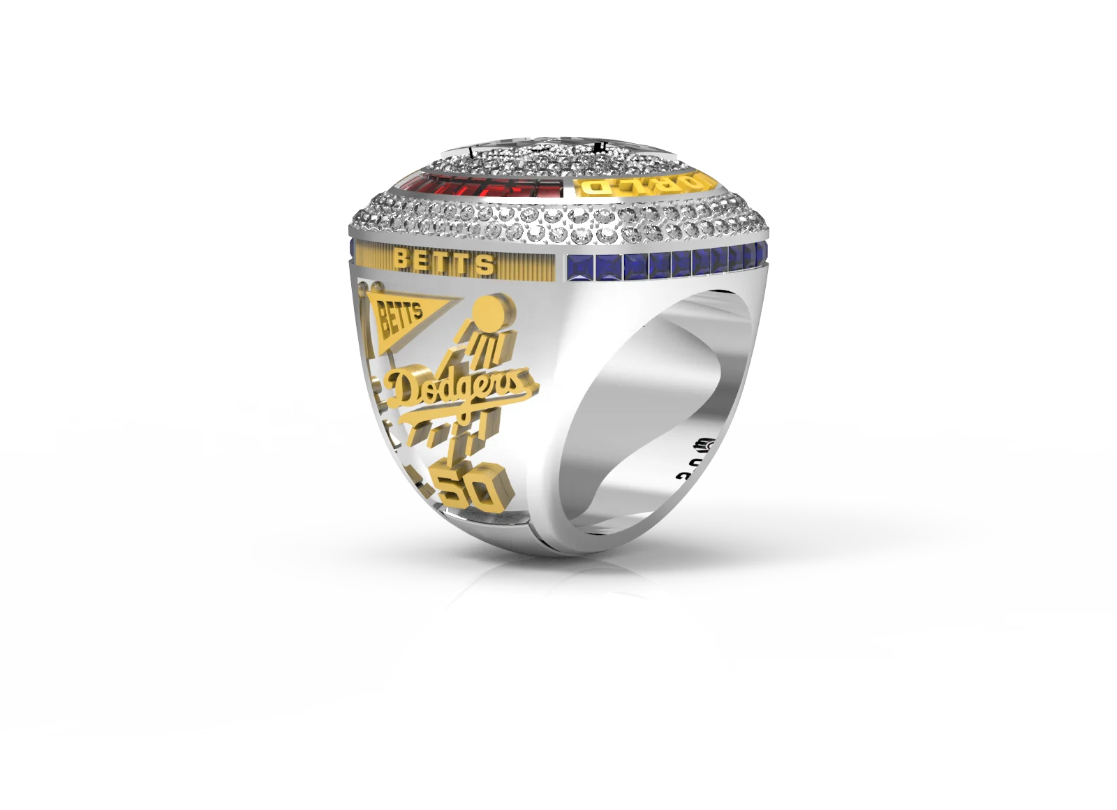 The Newest 2020 Los Angeles Dodgers Championship Ring designed by our own company and baseball championship rings for cool men