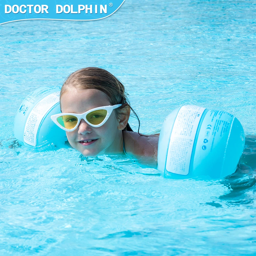 Doctor Dolphin Новый дизайн Русалка ПВХ повязки для плавания детские надувная повязка на руку поплавок
