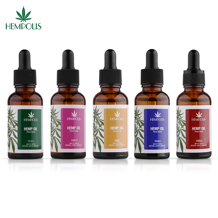 Custom Private Label Organic Natural Cannabidiol Hemp Seed Extract Full Spectrum CBD Oil