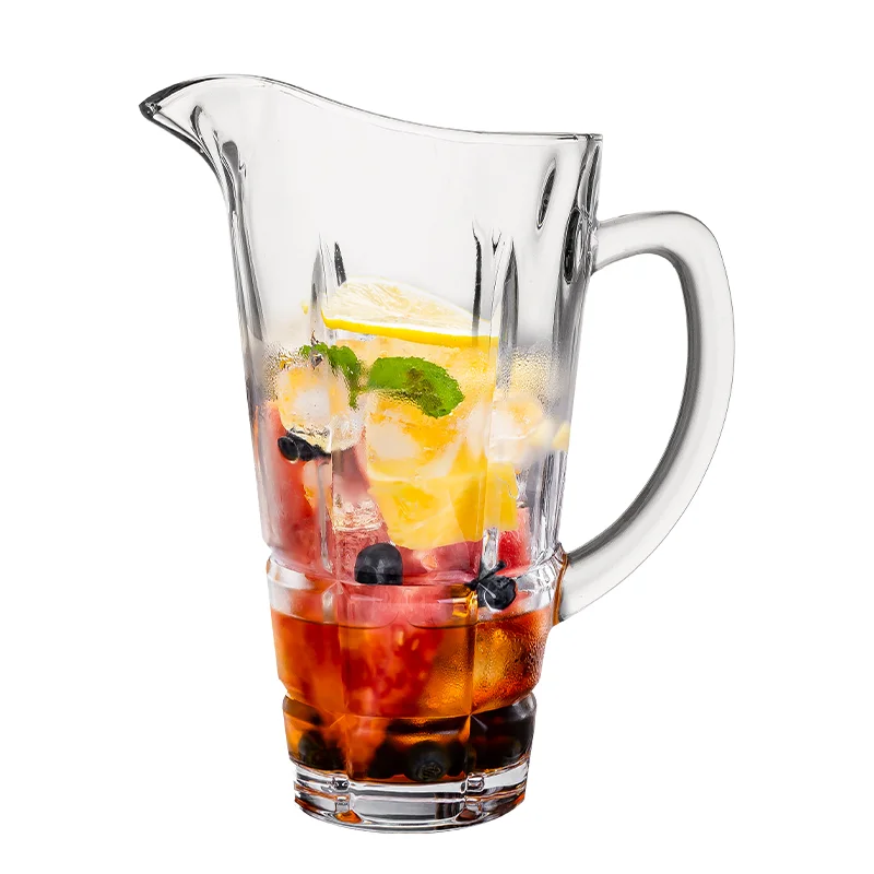 Mesmerizing Price DELI 1580ml 53.4oz Round Large Cheap Glass Hot Water Pitcher