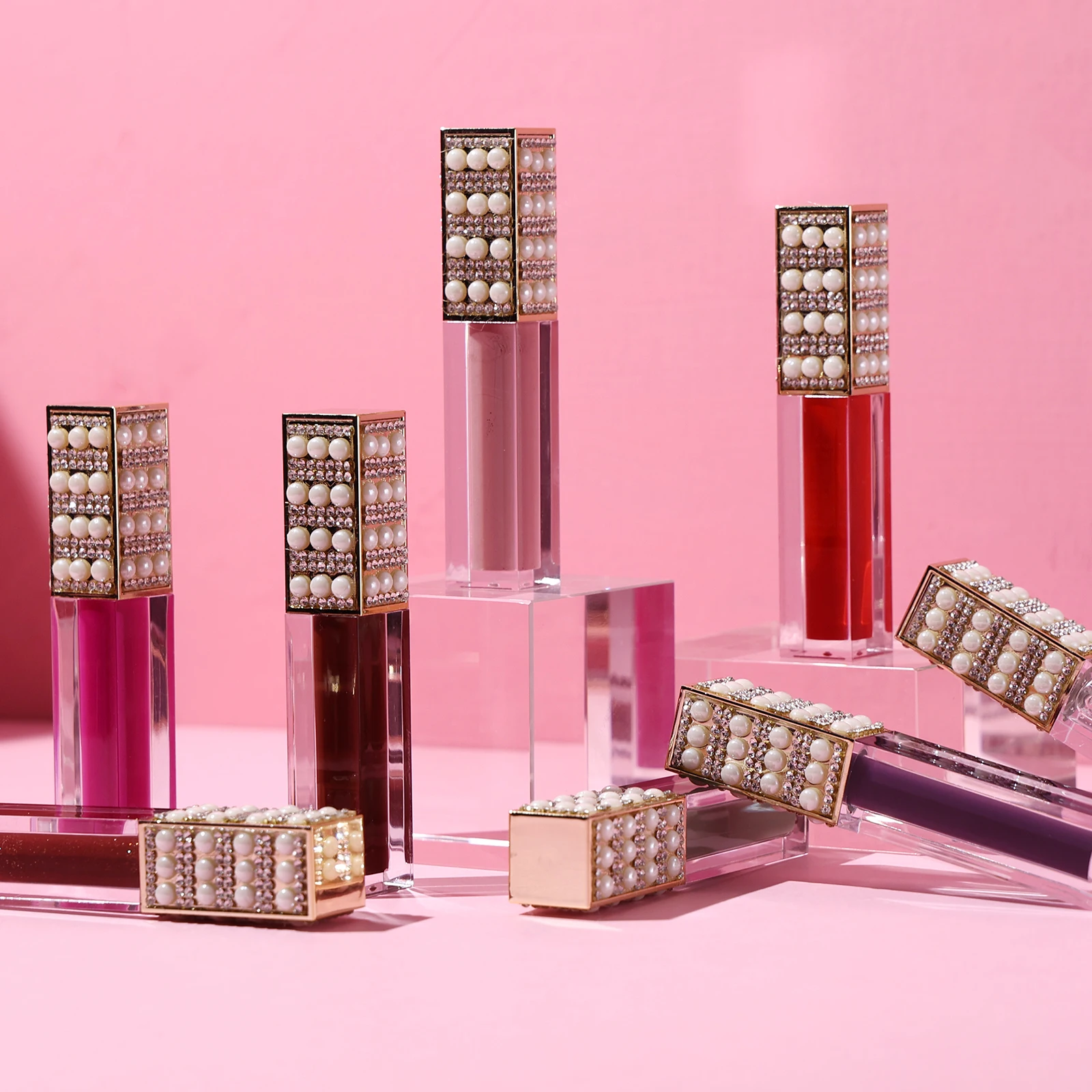 
waterproof matte custom lip stick vendor pink velvet wholesale luxury quality private label liquid lipstick 