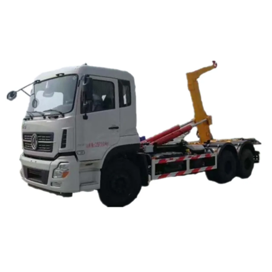 10Cubic meters capacity 4x2 garbage truck hook arm price