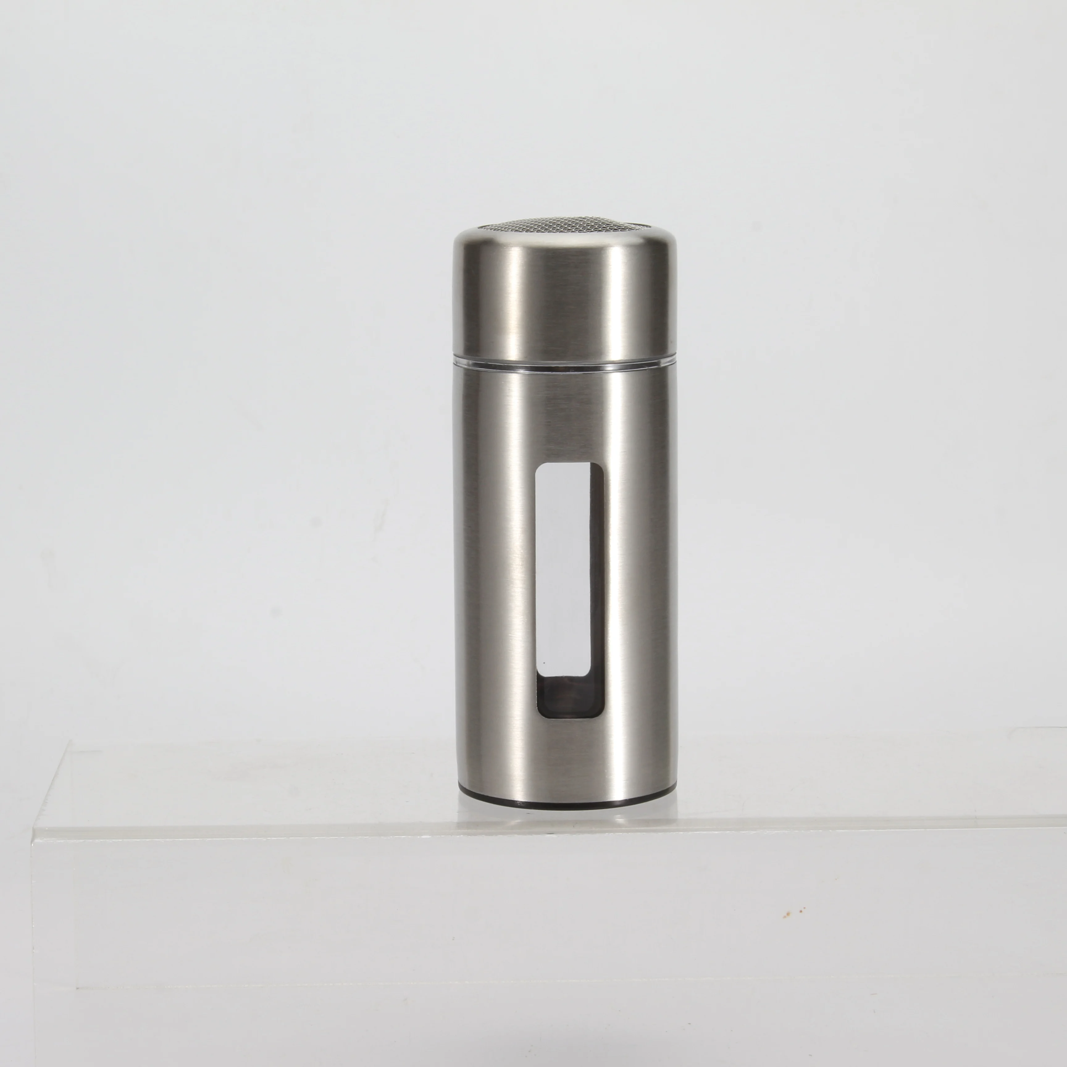 Шейкер для соли и перца из нержавеющей стали шейкер сахара какао/шоколада банки специй