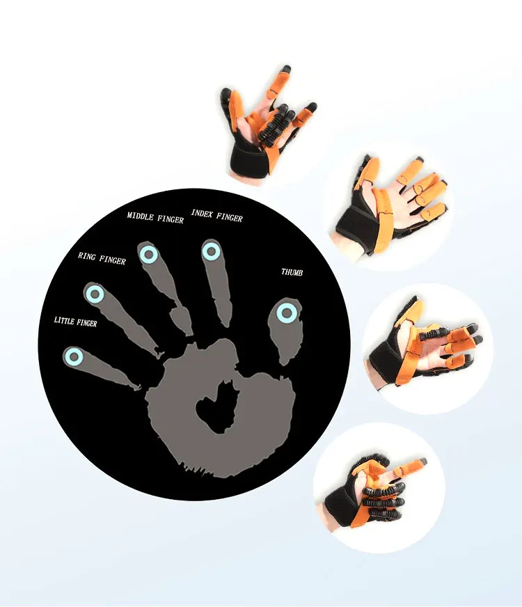 Hand stroke recovery equipment rehabilitation robot gloves finger training stroke hand recovery gloves for both hand
