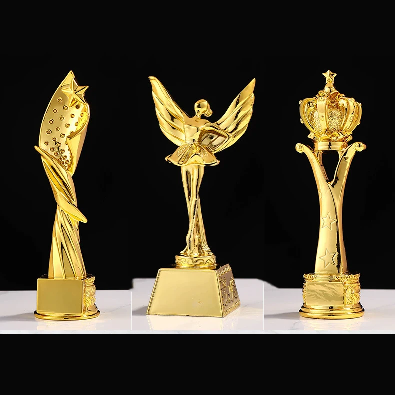 Пользовательские награды спортивный Кубок трофеи смолы металлическая гравировка медаль награда футбольный трофей