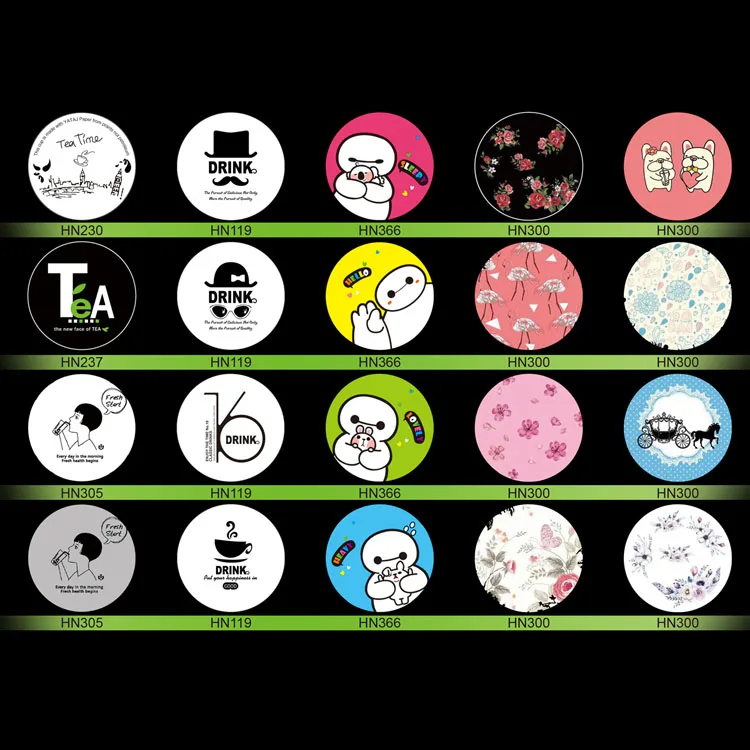 Изготовление на заказ PP, герметичная пленка для чашек, индивидуальная упаковка, блистерная пленка для крышек