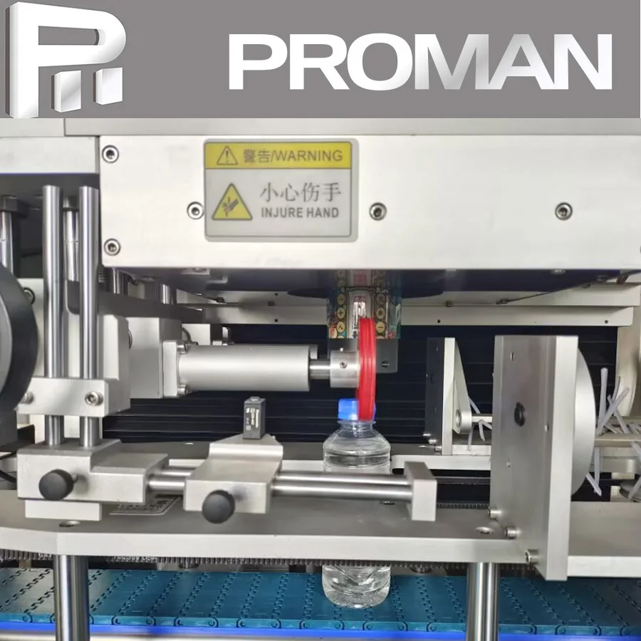 Full Automatic PET Bottle PVC Label Sleeve Shrink Labeling Machine with Steam Tunnel