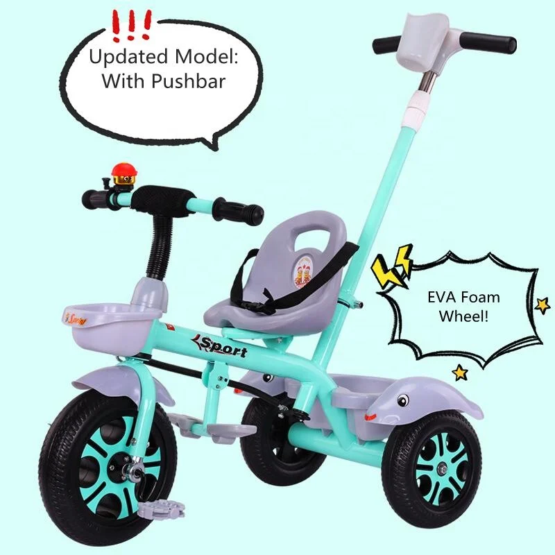 Fast Delivery Stock Baby Tricycle Kids 3 Wheels Tricycle Children Exercise Bike