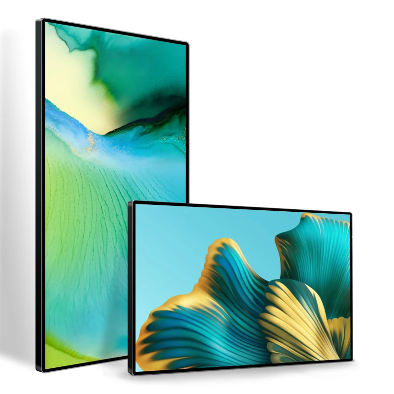 32 inch lcd ultra thin android digital signage player petrol station digital signage display