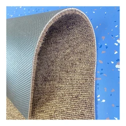 High Quality 50*50cm modern pattern Bitumen/PVC Backing Soundproof Washable Square Office Room Commercial Carpet Tiles