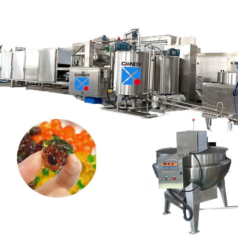 High quality gummy candy Making Machine Soft Candy Production Line