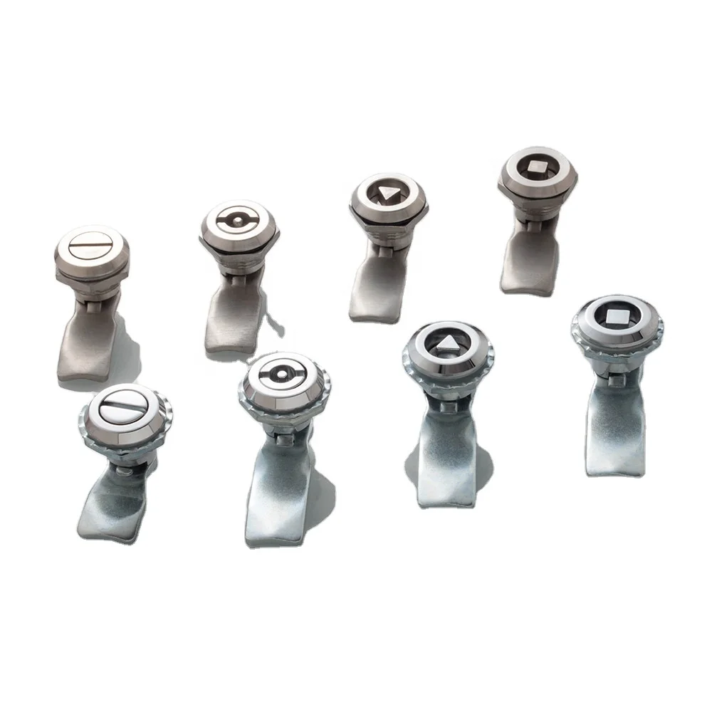 Wholesale Stainless Zinc Alloy  Quarter Turn Cabinet Lock Cab and Hinge Cabinet Cam Lock