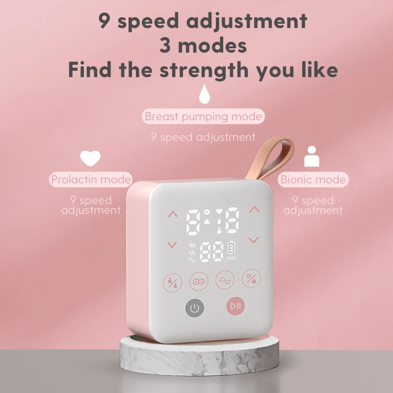 Boboduck высококачественные перезаряжаемые электронные насосы пищевого класса двойной Молокоотсос электрический