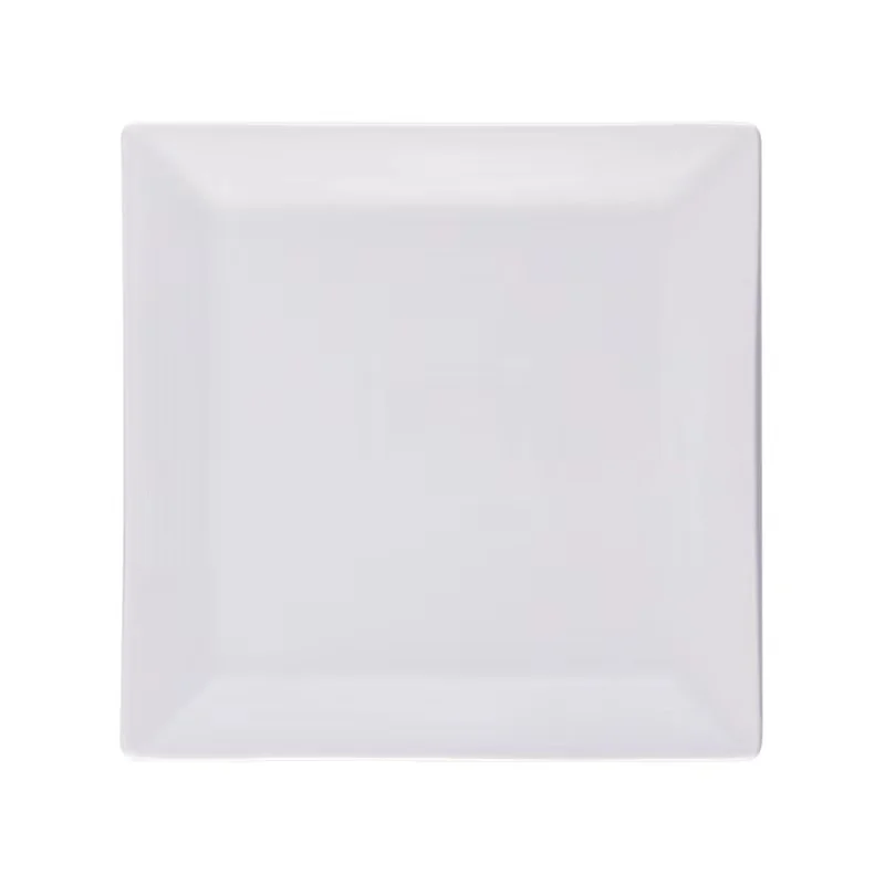 6 8 9.75 Inch Ceramic Square Plate Ceramic Dinner Tableware Plate Dish Porcelain Dessert Dinnerware Cake Plate