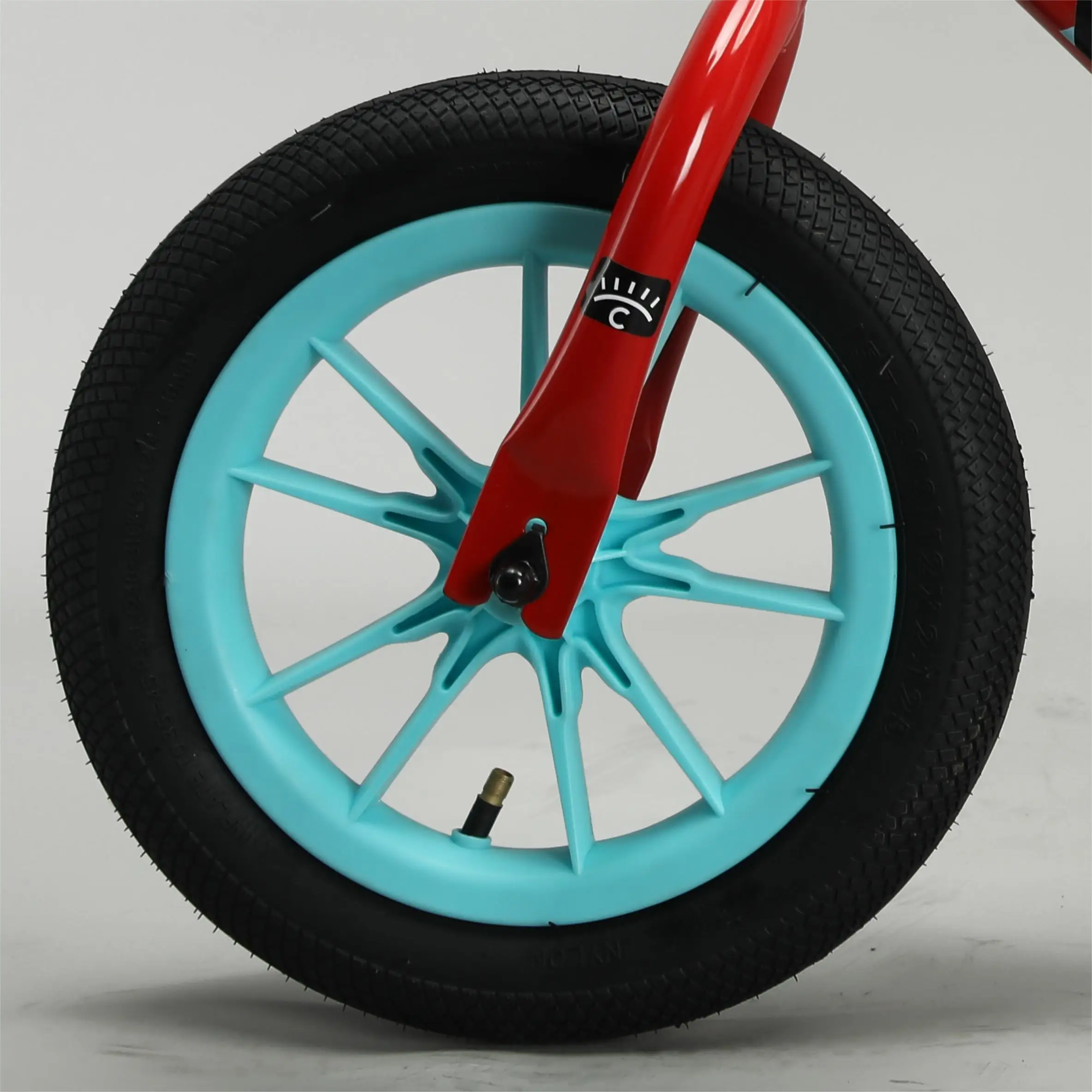 12 14 inches Children Balance Bike Height Adjustable Kids Balance Bike with Rubber Pneumatic Tires for 4-10 years children