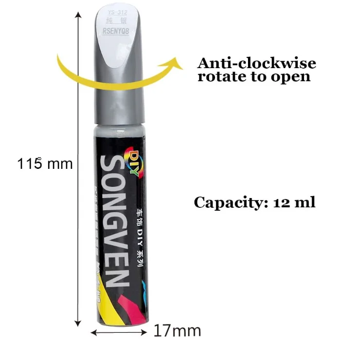 Body Scratch Vehicle Paint Surface Scratch Repair Car Touch Up Pen Plastic Removes Scratches Car Accessories Automotive Paint