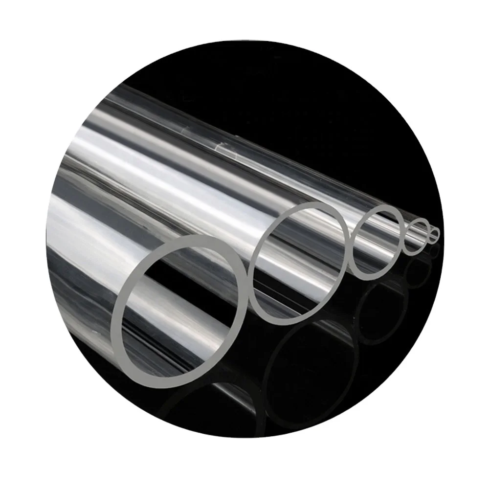 4,5 мм-400 мм PC пластиковая труба PC Прозрачная Жесткая труба Огнестойкая