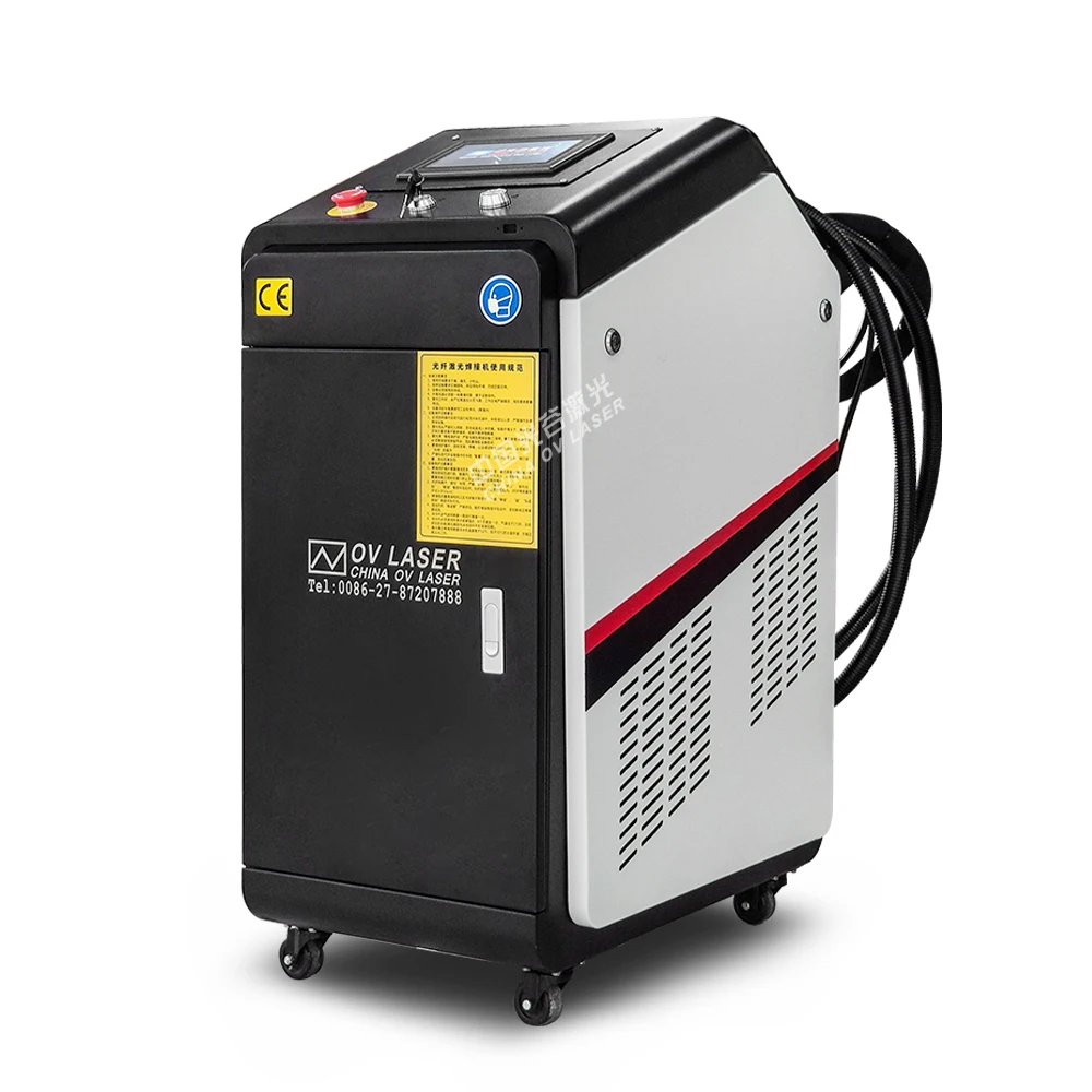 50W 100W 200W Handheld Pulse Laser Cleaning Machine for Metal Rust Removal Industrial Laser Cleaner Oxide Removal