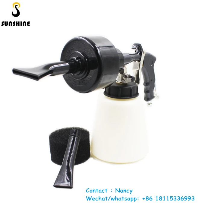 Automotive High Pressure Washer Portable Car Wash Foam Interior Deep Cleaning Machine Gun
