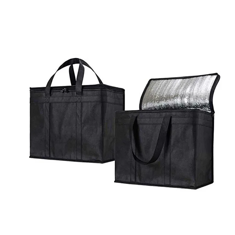 Wholesale Eco-friendly Insulated Reusable Grocery Bags Delivery Lunch Cooler Bag