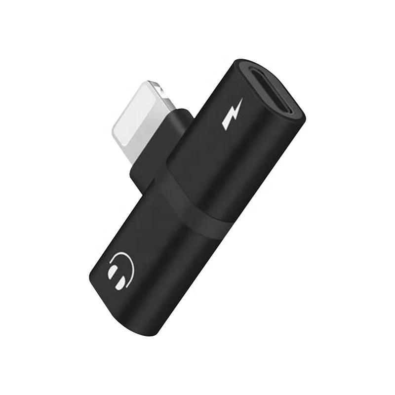 
Suitable for Apple dual lightning audio adapter, iPhone headset cable adapter charging and listening to songs 