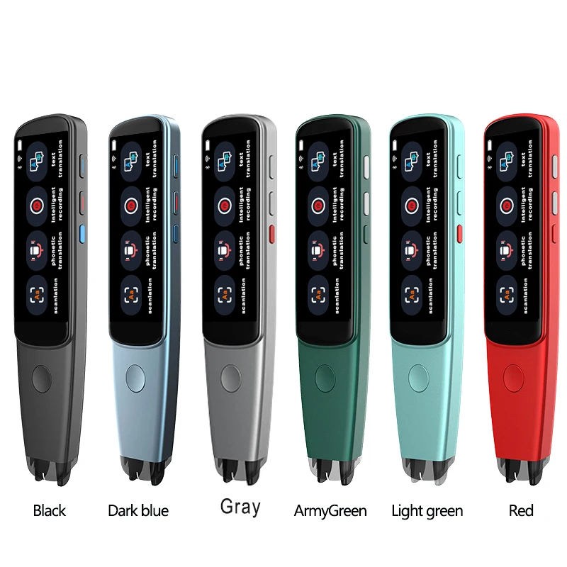 Christmas Education Gift Portable Scan Translation Pen OCR Dictionary Touch Read Pen for Dyslexia with Phonetic Translation