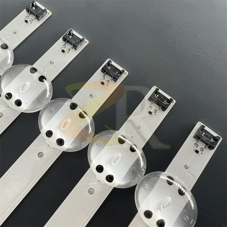 Bar Led Backlight Replacement SSC_Y19_Trident_60UM71-S Led Tv Strip Aluminum 8 Lamps 670mm 6v 5pcs