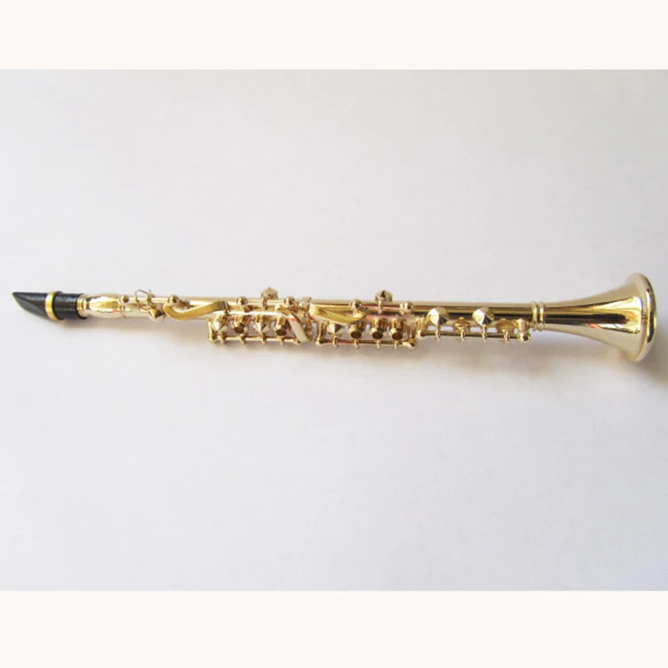 mini metal clarinet model craft gift