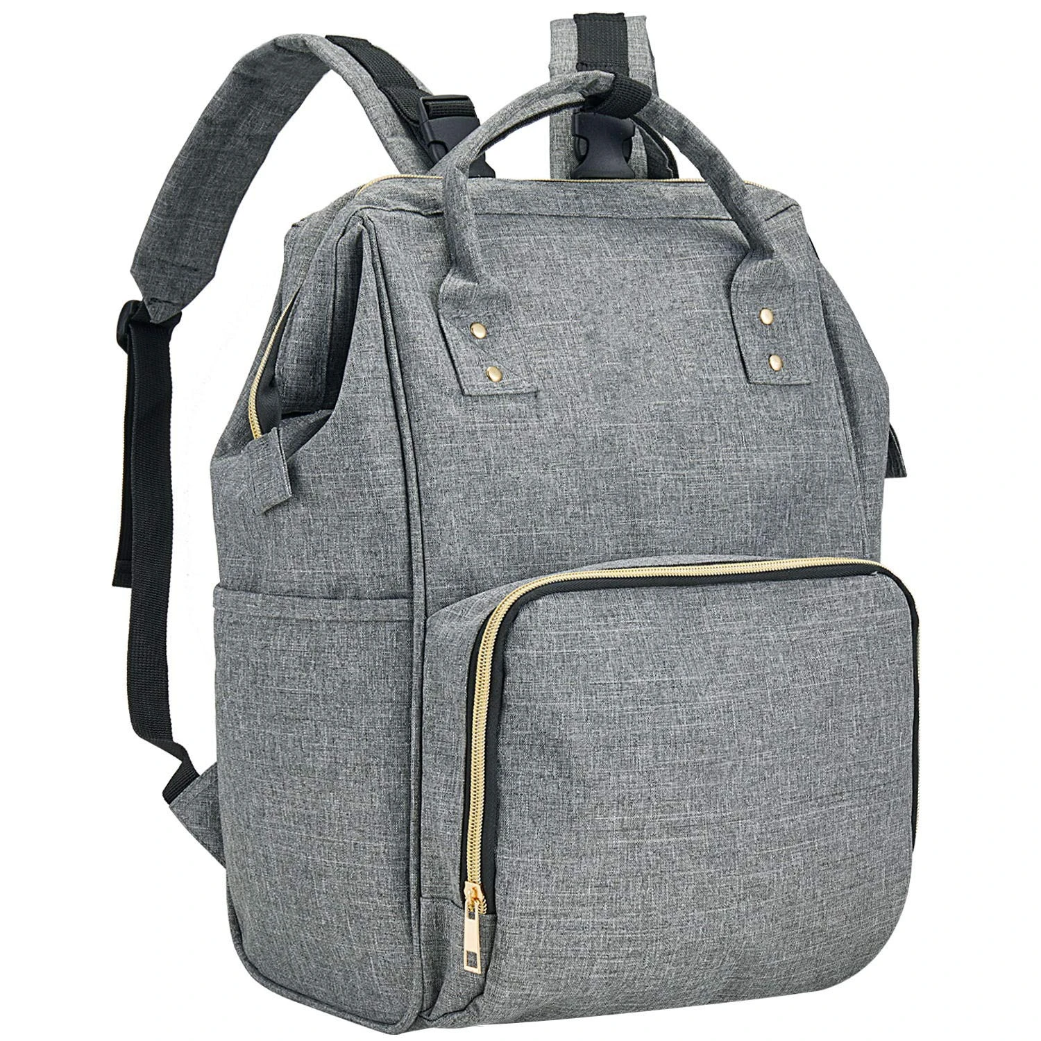 Бесплатный образец, сумка для подгузников, рюкзак, дорожные детские сумки для пеленок с большой емкостью, водонепроницаемые, стильные и многофункциональные