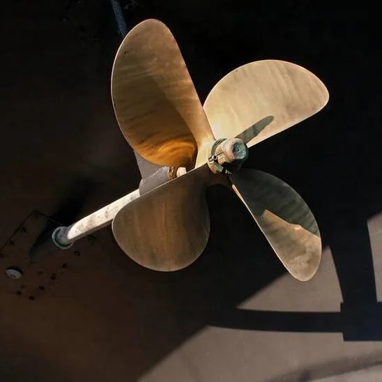 Fixed Pitch Marine Propeller with Bronze Copper Alloy CU1 CU2 CU3 CU4