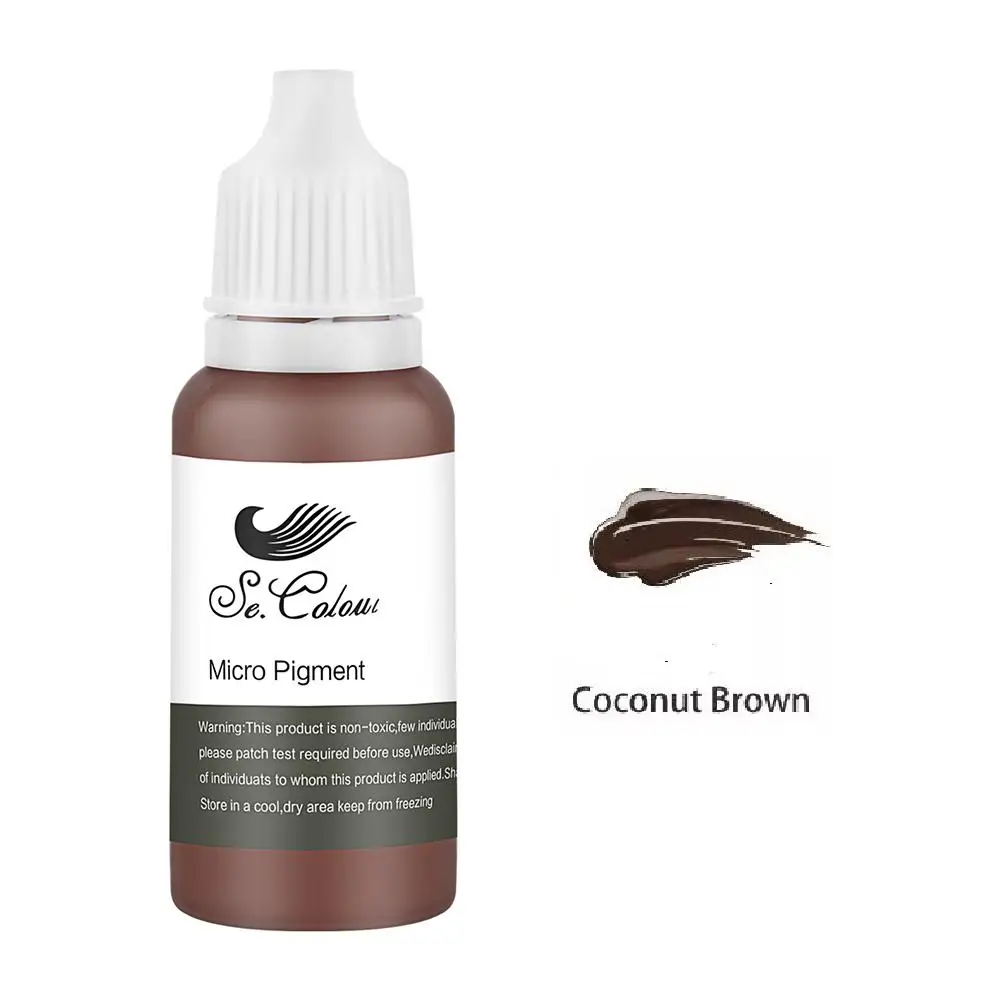 Pure Plant Semi permanent Makeup microblading Pigment Eyebrow Tattoo Ink 15ml