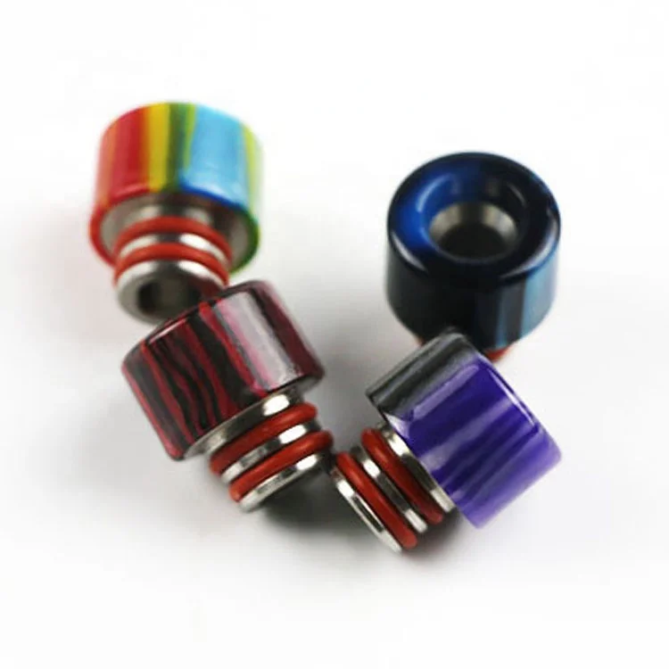 factory e cigarette 510 resin drip tip for most 510 thread tank atomizer as tfv4 subtank mini drip tip