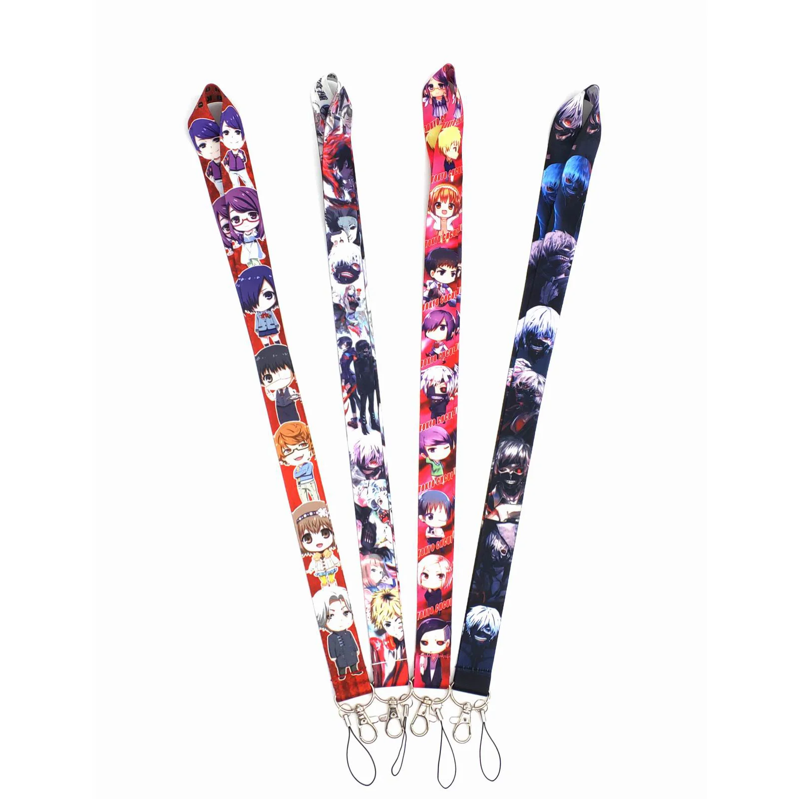 Anime Demon Slayer Naruto One Piece Dragon Ball Attack on Titan My Hero Academia Hunter Tokyo Ghoul Jujutsu Kaisen Lanyards