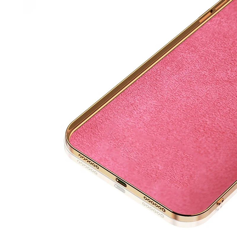 Magnetic ring holder cell phone accessories luxury Plating disigner Phone Case cover For iPhone 12