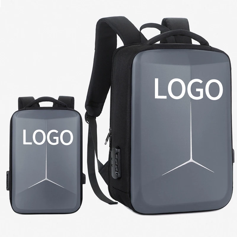 Oem Waterproof Anti Theft Business Back pack Hard Case Man mochilas Laptop Backpacks With Usb Charging Port