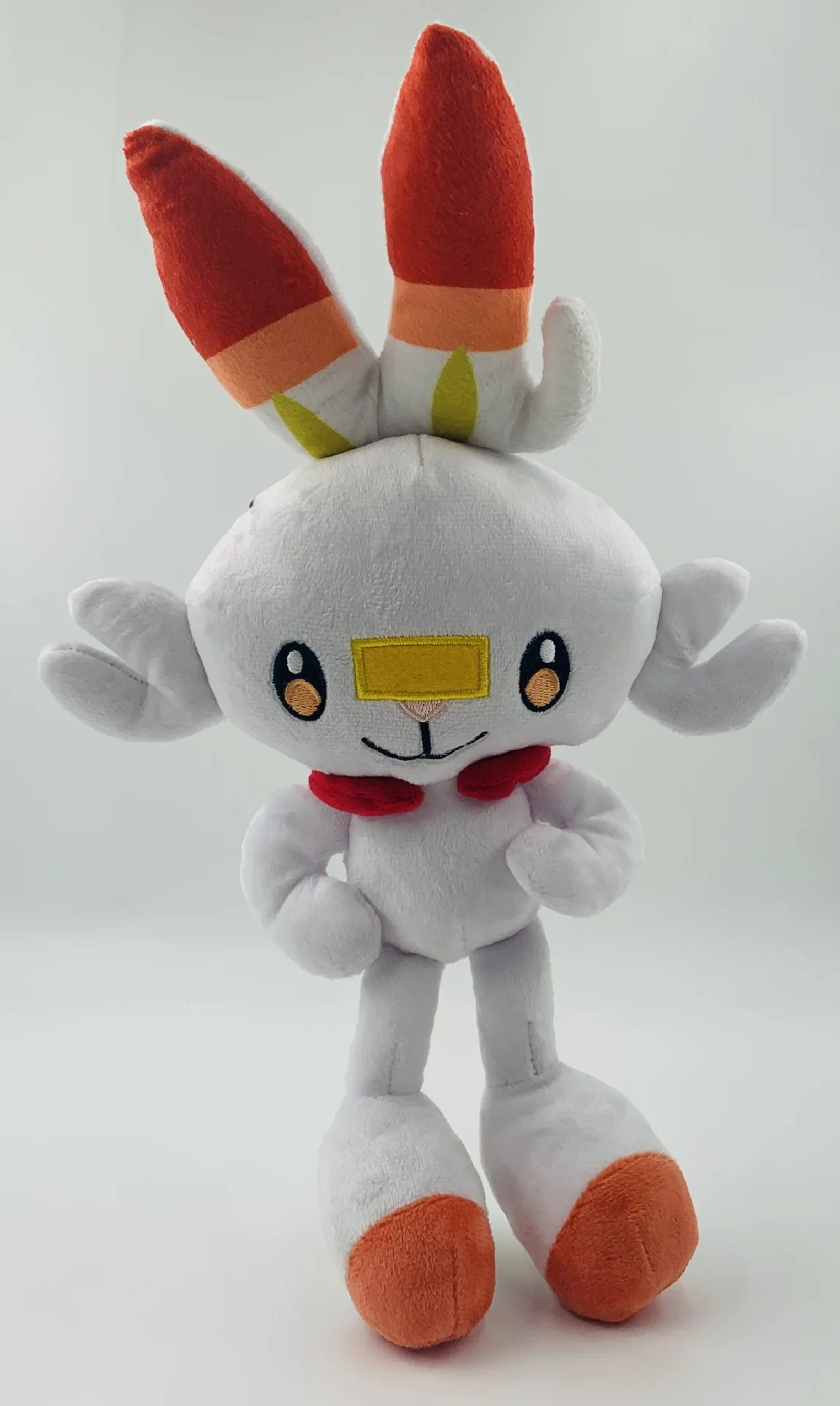New 25cm Small Sword Shield Royal Three Inflammation Rabbit Sound Monkey Tear-eyed Lizard Plush Toy