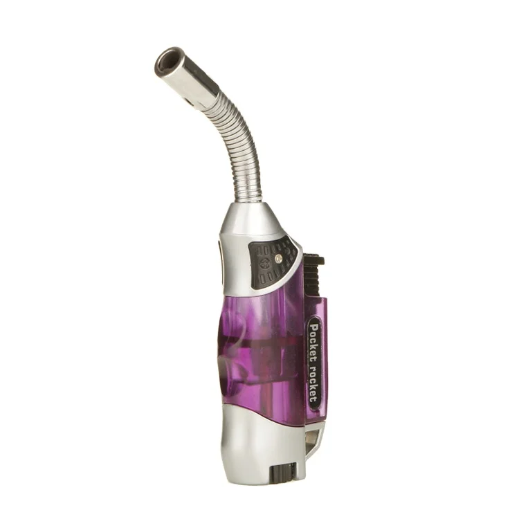 GF-8631 Wholesale Cheap Welding Mini Cigarette Smoking Jet Plastic Lighter Butane Torch