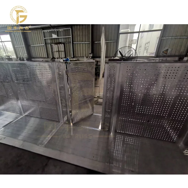 Aluminum Corner Barrier Aluminium Retractable Barricade Fence for Festival