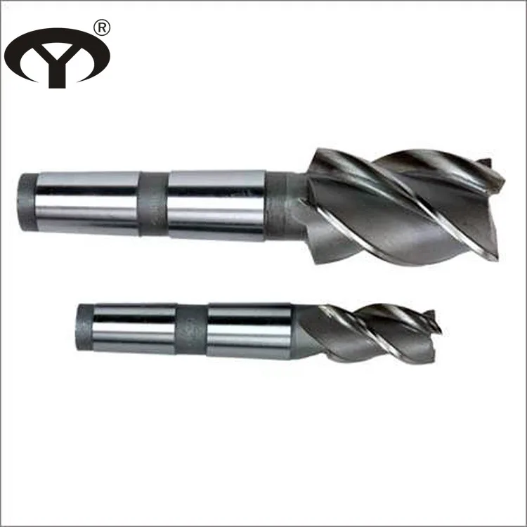 HSS GB/T6117.2-1996 Taper Shank End Mills with Fine Teeth